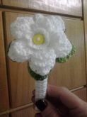 TIARA EM CROCHÊ