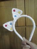 TIARA EM CROCHÊ